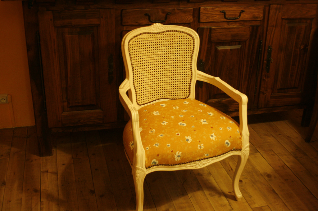 fauteuil restauration resultat